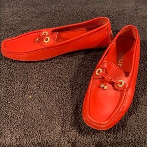 Bally women’s loafer size 38. Red